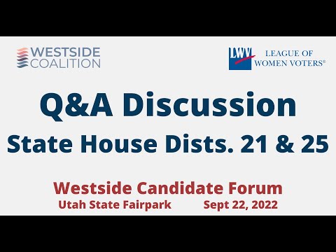 2022 Westside Candidate Night! State House District 25