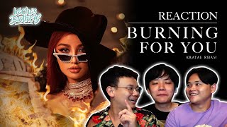 BURNING FOR YOU - KRATAE RSIAM mv REACTION หัวใจจะวาย ❤️‍🔥 | KachasBrothers