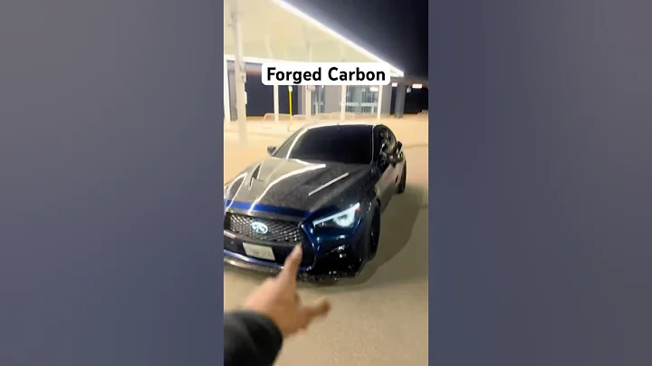 How does it look? #carbonfiber #forgedcarbon #infiniti #q50 #q50s #carshorts #cartok #cars