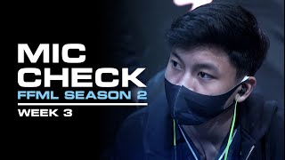 Mic Check FFML Week 3 | EVOS Free Fire