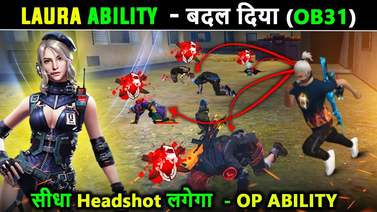 LAURA ABILITY (TEST) DETAIL | LAURA Skill Combination | Accuracy Increase With Laura | Win Every CS