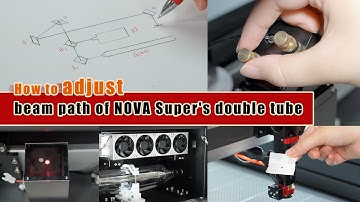Co2 Laser Beam Mirror Alignment | AEON Nova Super 10 14 16 |Tutorial