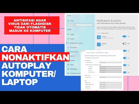 Video: Cara Menonaktifkan Autorun