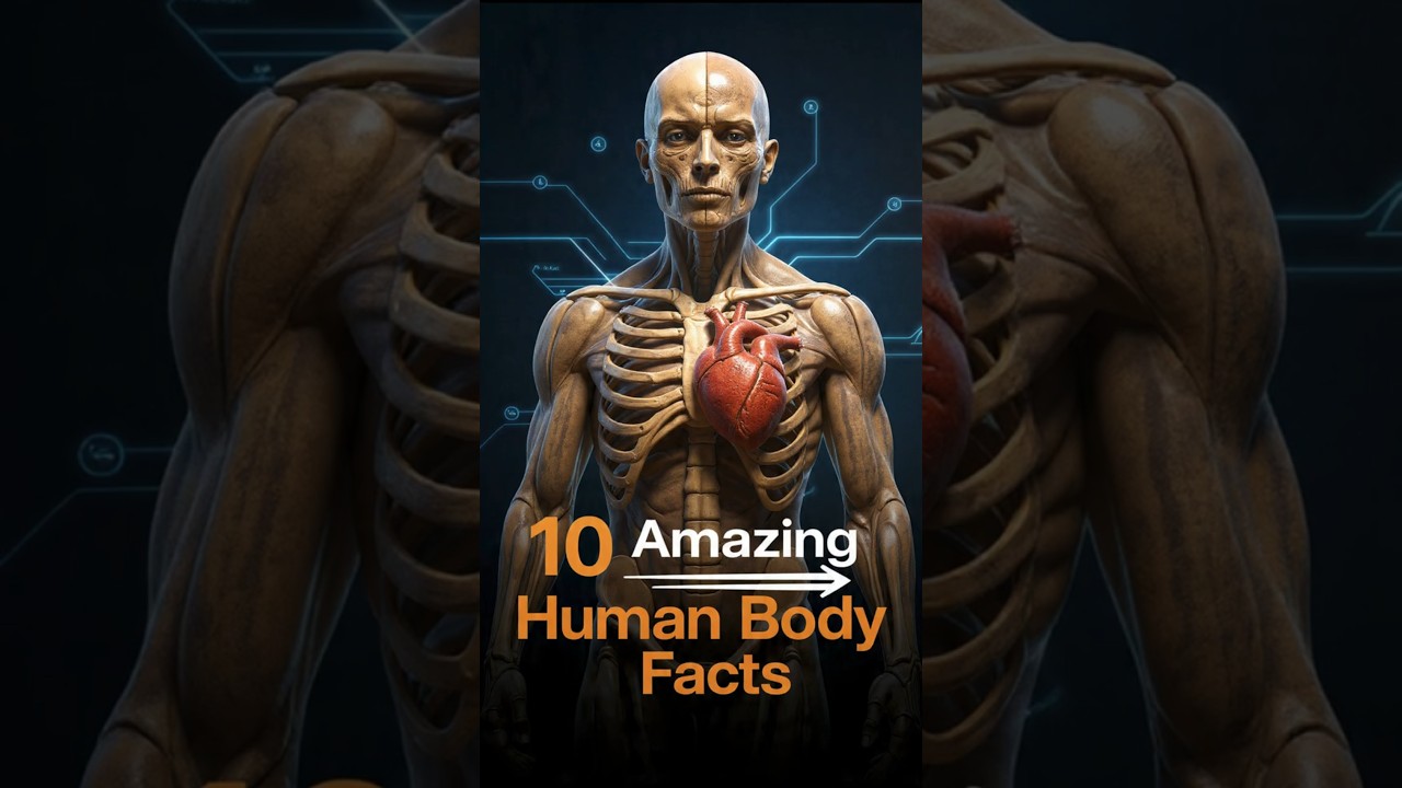 10 Amazing Human Body Facts You Didn’t Know 🧠 | Mind Blowing Shorts | 