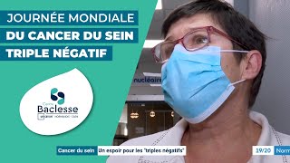 Cancer du sein triple négatif : essai clinique TRIPLEX (Reportage de France 3 Normandie Caen)