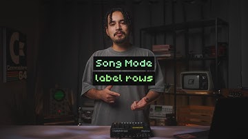 Labeling patterns and rows in Song Mode on Digitone // Song Mode Tutorial