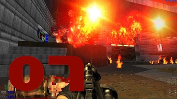 Brutal Doom Hell on Earth Starter Pack map07 hard realism with fast monsters: all kills