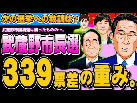 武蔵野市長選、339票差の惜敗の教訓は？市議補選は勝利 - 2023.12.25