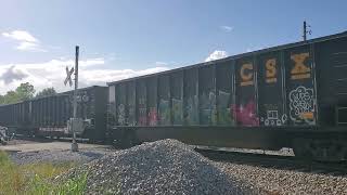 CSX Empty Coal Train @ Canoe, AL