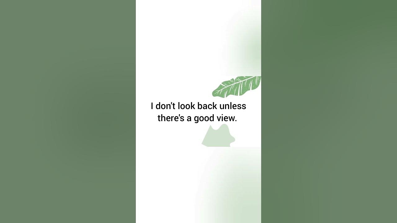 No Looking Back YouTube no-looking-back-youtube