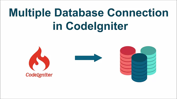 Multiple Database Connection in PHP CodeIgniter | Switch dynamic database from other DB