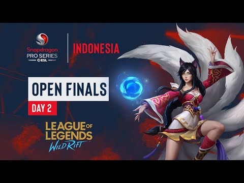[ID] Indonesia : Wild Rift Open Finals | Snapdragon Mobile Open | Day 2