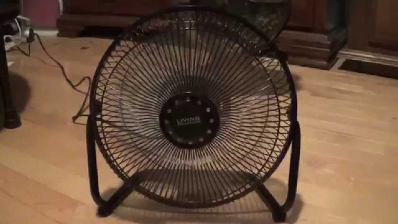 9 inch Living Solutions High Velocity Fan YouTube