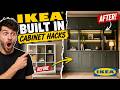 9 High End IKEA Built-In Cabinet Hacks for Designer Homes