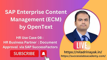 SAP Enterprise Content Management by OpenText_HR Use Case 08_HR Business Partner_Doc Approval (SF)