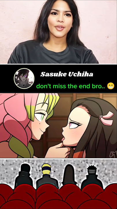 Naruto squad reaction on Nezuko x Mitsuri😁😁😁