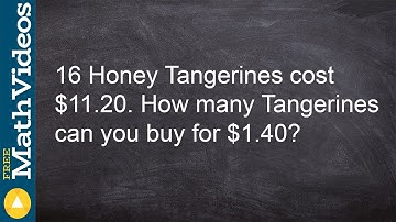 Proportions and word problems set it up and solve