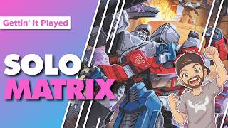 Transformers Deck-Building Game War on Cybertron Solo Playthrough