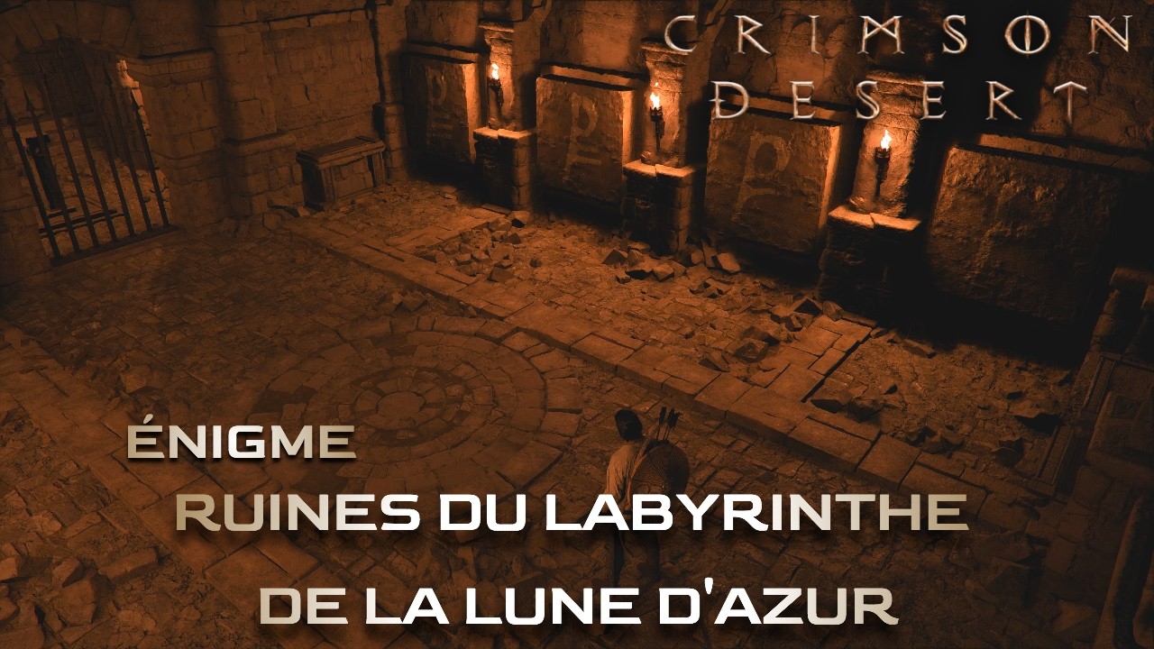 [FR🇫🇷] SOLUCE | Ruines du Labyrinthe de la Lune d'Azur au Ranch de ...
