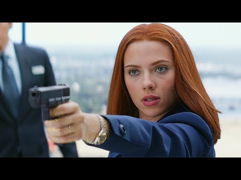 "Did I Step On Your Moment?" Black Widow vs Alexander Pierce - Captain America: The Winter Soldier