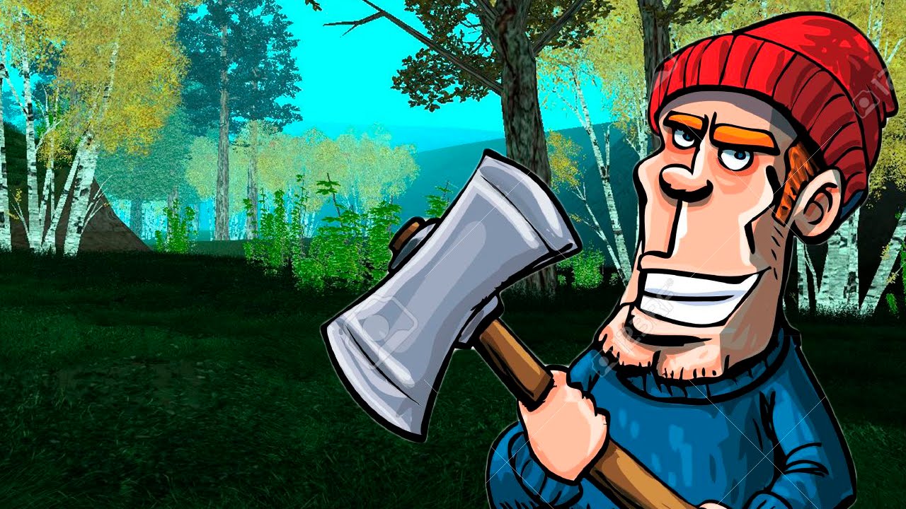 Лесоруб вик картинки