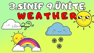 3Sinif İngi̇li̇zce 9Üni̇te Keli̇meleri̇ Ve Konu Anlatimi Weather