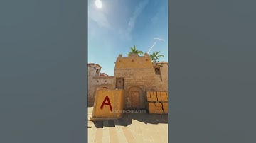 NEW FASTEST A SITE SMOKES ON MIRAGE #shorts #cs2