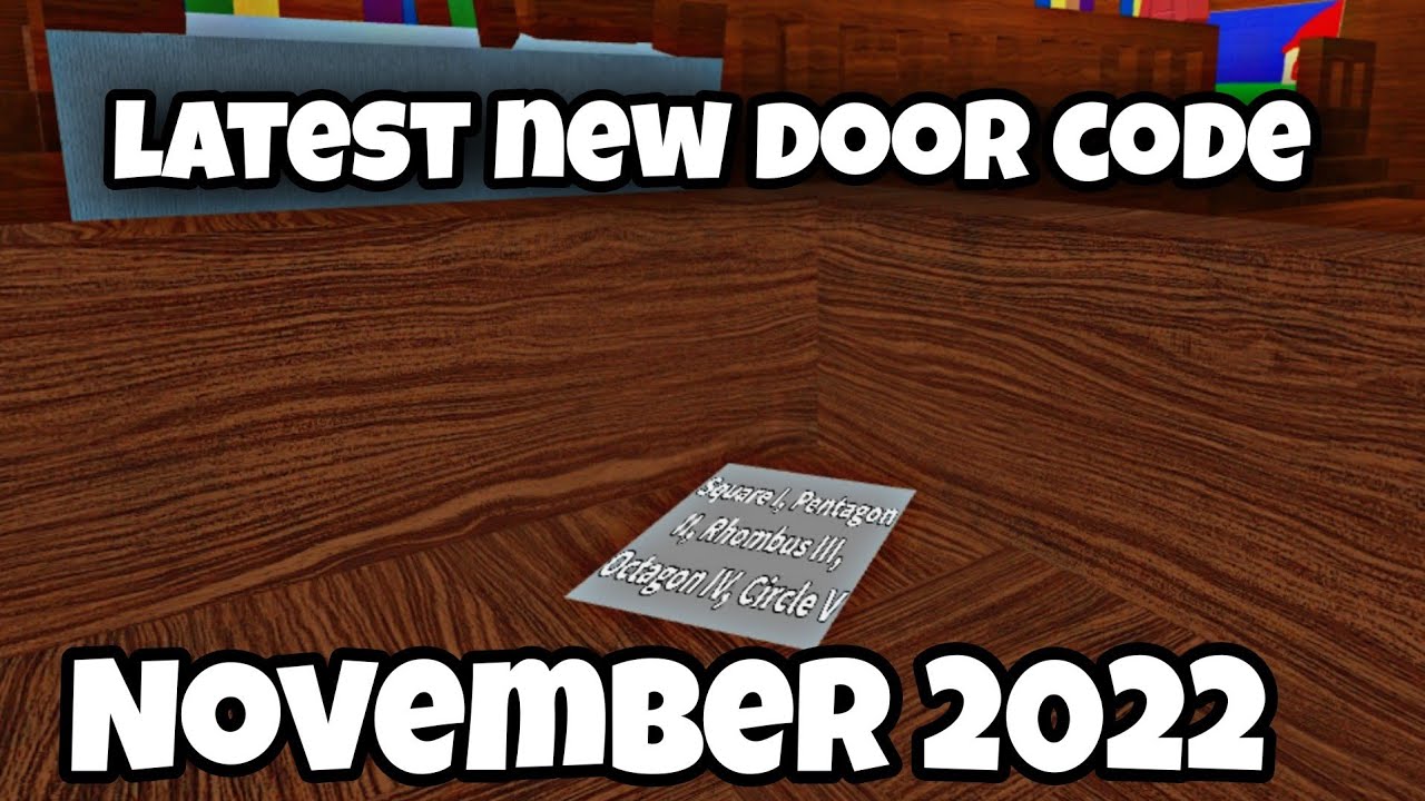 Roblox Doors Codes - November 2022 Pt. 2 #doors #doorsroblox #doorshor
