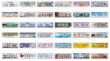 USA 50 states Automatic License Plate Recognition Demo ALPR Camera for Tickeless Parking Hassle-free