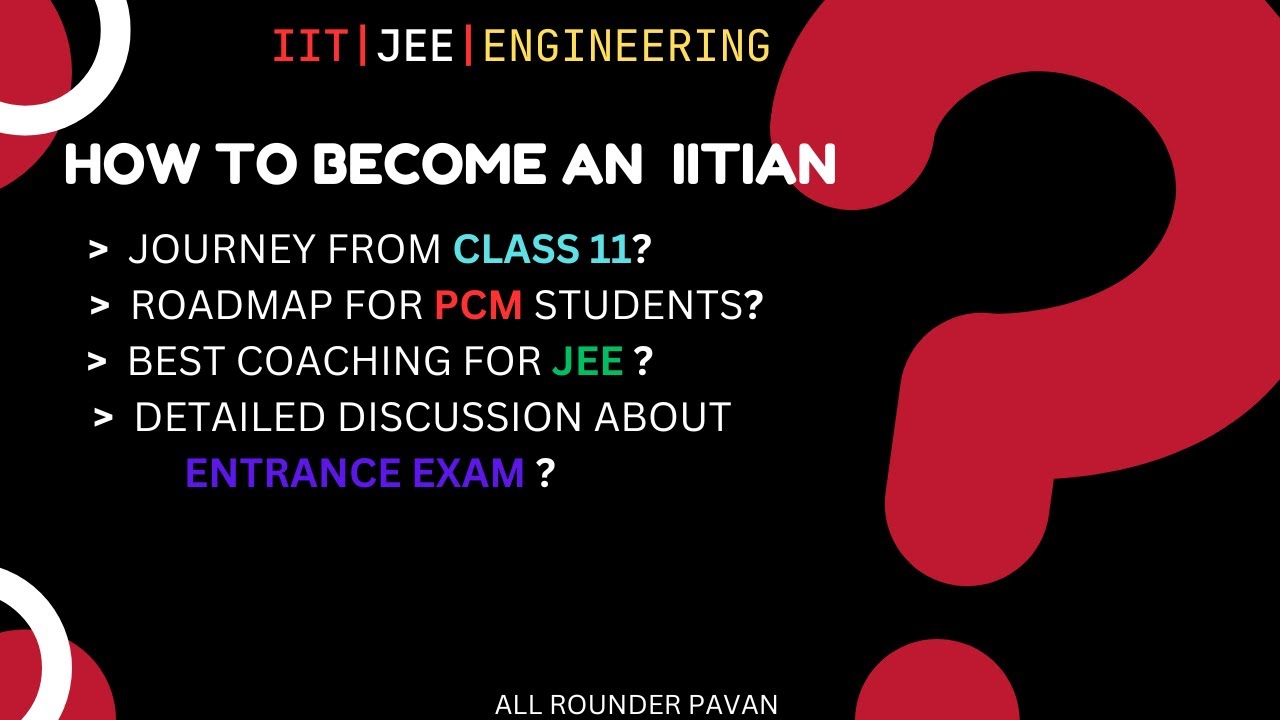 How to become an IITIAN || Preparation for JEE from class 11 || #viral ...