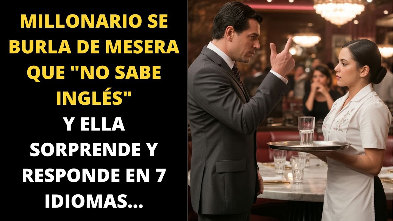 MILLONARIO SE BURLA DE MESERA QUE 