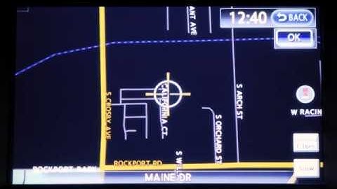 2013 Infiniti JX   Navigation System Overview if so equippe