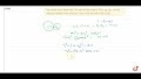 Two circles touch externally. The sum of their areas is 130 `pis qdotc mdot` and the distance b...