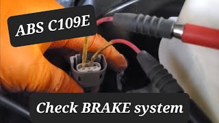 Ford F150 Check BRAKE system warning DIY - ABS code C109E BRAKE pressure sensor circuit fix
