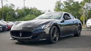 2017 Maserati GranTurismo Sport Review - Start Up, Revs, and Walk Around