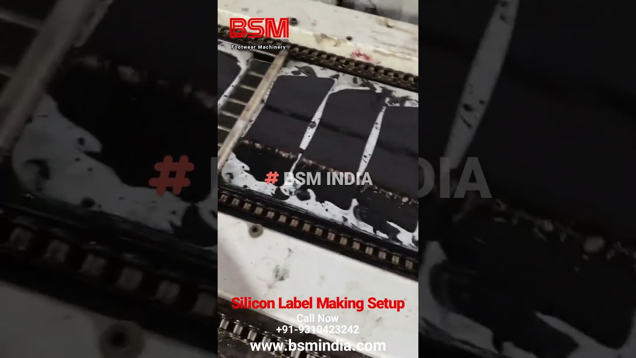 Silicon Label Making Setup | Complete Machine Line for 3D Silicone Patches & Logos