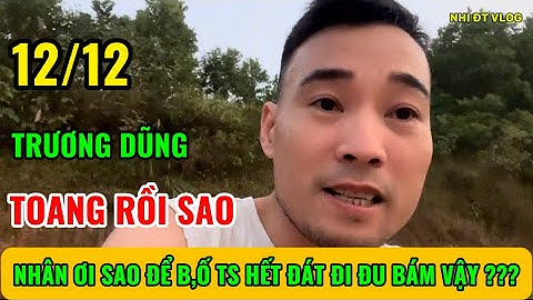 Toang Rồi : A Trương Dũng Ơi Đinh Hoàng Nhân Sao Lại Để B,Ố Ts Hết Đát Đi Đu Bám Vậy🍏NHI ĐT VLOG 2