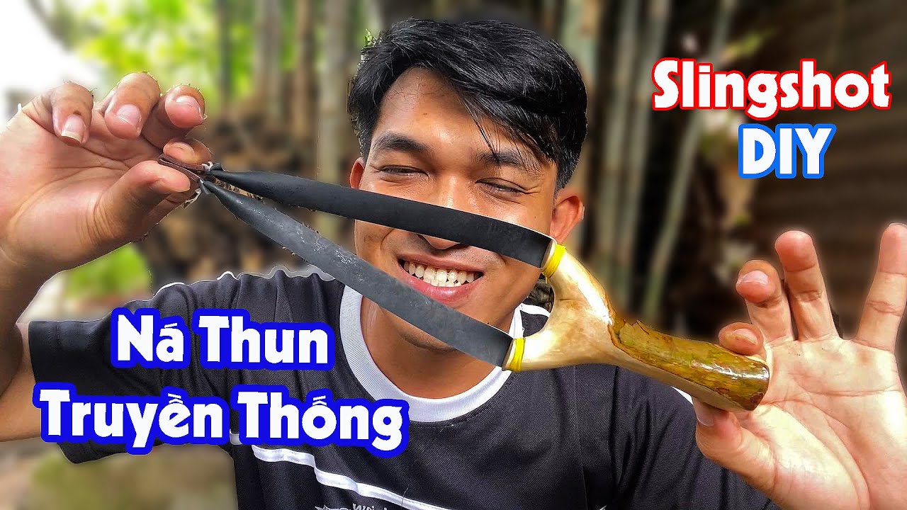 Cách LÀm NÁ CAO SU Truyền Thống Cây Ổi Chạc Lệch Cực Đẹp- Cách Làm Ná Cây ỔI