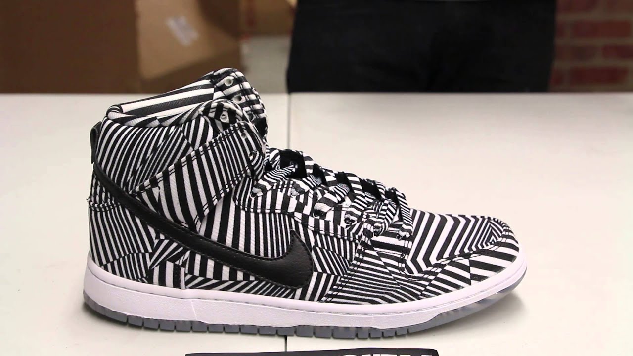 Nike Dunk SB High Premium "Dazzle" Unboxing Video at Exclucity - YouTube