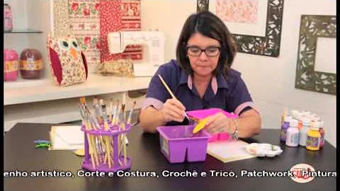 Como limpar pincel de tinta para artesanato?