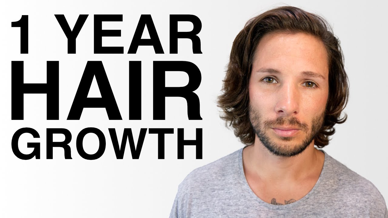 Hair Growth Time Lapse - 6 Months | No Haircuts For 6 Months | Men's Hair -  YouTube