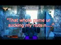 Middle of video