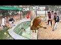 Subhan ko lion ky cage me or pool me dal dia  challenge complete