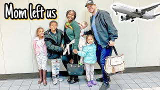 LEAVING MY KIDS FOR THE FIRST TIME EVER & MALANGO’ S FIRST FLIGHT