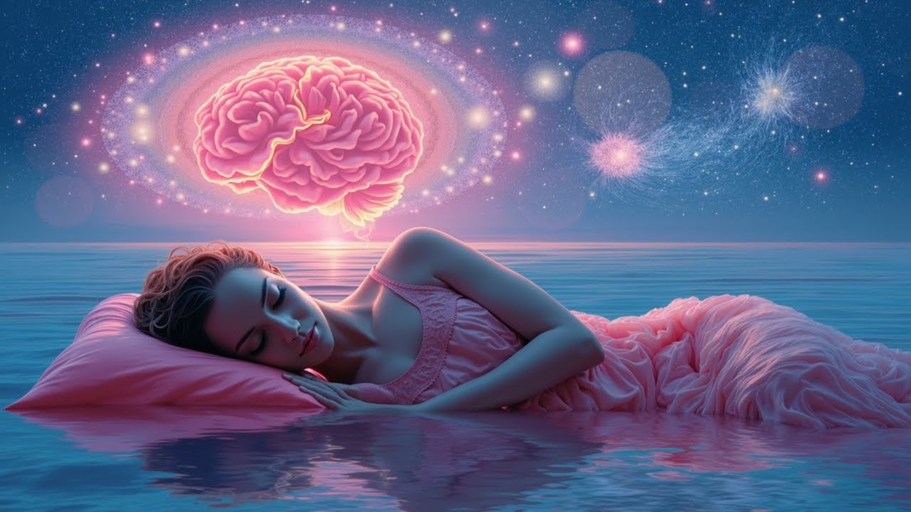 432hz Deep Sleep Music Alpha Waves for Healing Anxiety, Stress Relief ...