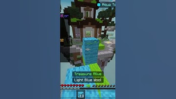 POV: you see a java bridger (Treasure Wars) #shorts #minecraft #hive #hivemc (Minecraft Bedrock)