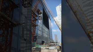16ton crane  dismentel  time  srilanka tower crane.yong mao