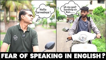 Afraid to speak with fluent people.? | not anymore. | by Dr. Sandeep Patil.