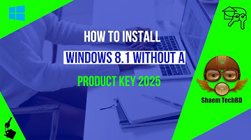 How To Install Windows 8.1 without a Product Key 2025
