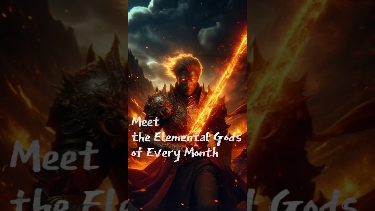 The Elemental Gods of Each Month: Mythical Guardians of Time  